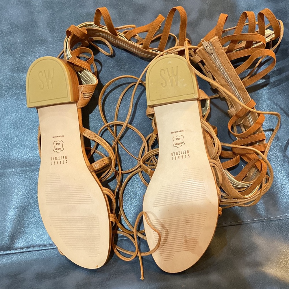 Stuart Weizmann, Authentic, Gladiator Sandal, Wom… - image 3